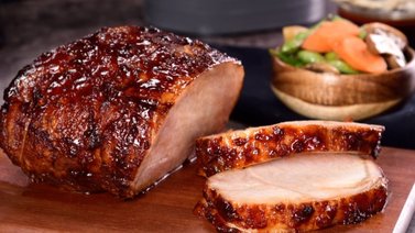 Pernil de cochino al horno para servir en tus fiestas