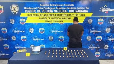 La PNB lo captura con 50 dediles de presunta cocaína en su estómago