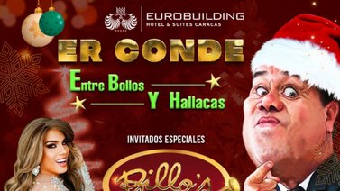 Er Conde Del Guácharo despide el año con su show “Entre Bollos y Hallacas”
