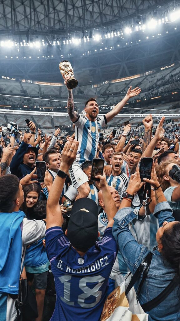 Caracas celebró en grande el título de Argentina en el Mundial de Qatar Caracas celebró en grande el título de Argentina en el Mundial de Qatar
