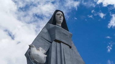 Monumento a la Virgen de la Paz cumple 39 años de haber sido inaugurado