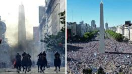 ¡Alerta! Reporte de caos en el Obelisco tras celebración de Argentina