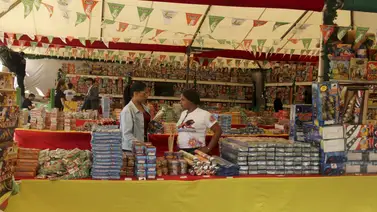 Venta de pirotecnia tiene mejores expectativas este año Venta de pirotecnia tiene mejores expectativas este año