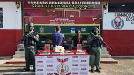 FANB detiene a tres personas por narcotráfico en Táchira