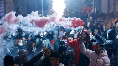 ¡Violencia en Bruselas! Fuertes disturbios tras la derrota de Marruecos ¡Violencia en Bruselas! Fuertes disturbios tras la derrota de Marruecos