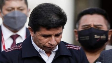 Ratifican detención preliminar contra Pedro Castillo