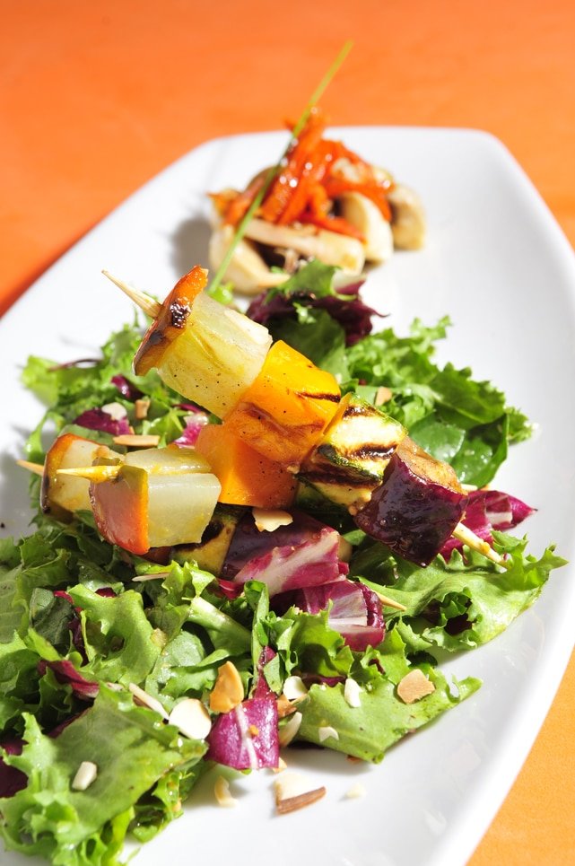 Vegetales y mixta: dos brochetas que te sacarán de apuro Vegetales y mixta: dos brochetas que te sacarán de apuro