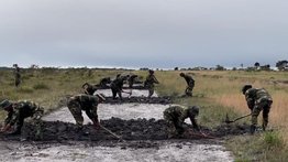 FANB destruye sistemas de minería ilegal en Bolívar