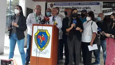 Médicos venezolanos piden ser incluidos en el diálogo entre el Gobierno y oposición Médicos venezolanos piden ser incluidos en el diálogo entre el Gobierno y oposición