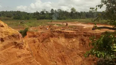 Guardia Nacional exterminó campamentos de minería ilegal en Canaima Guardia Nacional exterminó campamentos de minería ilegal en Canaima