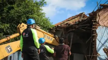 Colapsan dos viviendas tras intensas lluvias en la isla de Margarita Colapsan dos viviendas tras intensas lluvias en la isla de Margarita