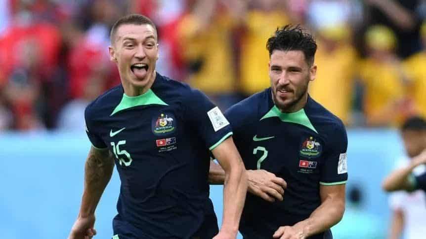 ¡Australia está con vida! Los oceánicos vencen a Túnez y se ilusionan con octavos de final ¡Australia está con vida! Los oceánicos vencen a Túnez y se ilusionan con octavos de final
