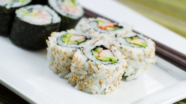 Sushi california roll para disfrutar en familia