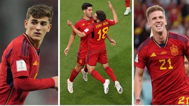 España desató su furia roja con goleada histórica en su debut