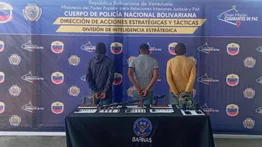 Capturan en Barinas a tres sujetos "asociados a los grupos Tancol"