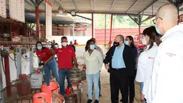 Defensoría del Pueblo inspecciona Planta de Llenado de Gas “Cacique Baruta”