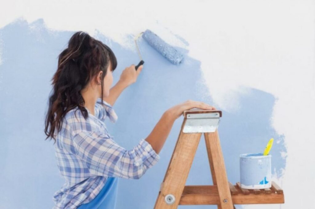 Conviértete en toda una experta pintando paredes