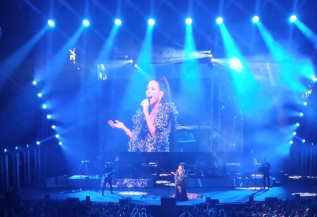 Natalia Jiménez desató pasiones en el TTC con su "Antología"