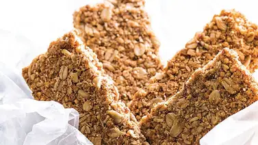 Realiza tus barritas de proteínas con avena Realiza tus barritas de proteínas con avena