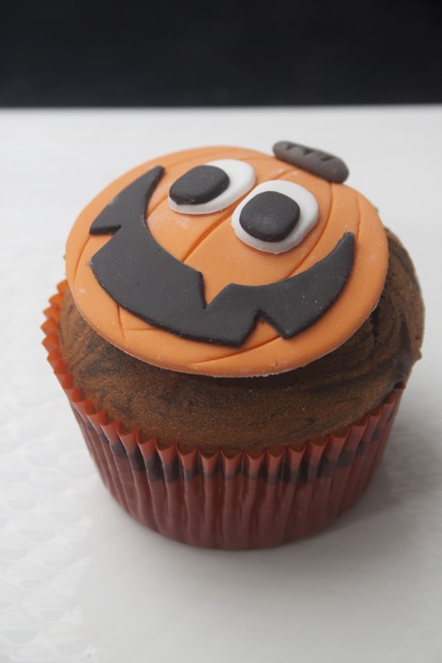 Cupcakes decorados para la fiesta de Halloween