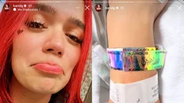 Hermoso gesto de Karol G con la mujer que dio a luz en su concierto