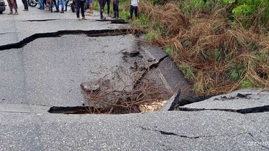 Colapsa alcantarillado de la carretera Machiques-Colón en Zulia
