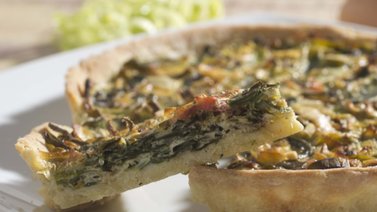 Quiche de chorizo y ajoporro para cualquier ocasión