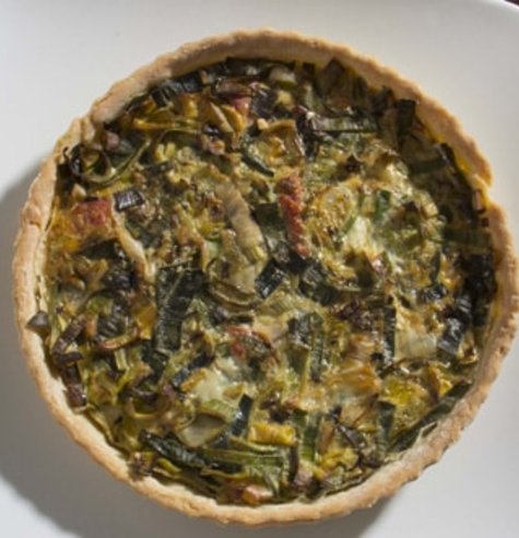 Quiche de chorizo y ajoporro para cualquier ocasión Quiche de chorizo y ajoporro para cualquier ocasión