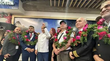 Llegan a Venezuela los cinco tripulantes restantes del avión Emtrasur Llegan a Venezuela los cinco tripulantes restantes del avión Emtrasur