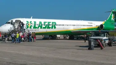 Habilitan a Laser para cubrir siete vuelos semanales hacia Colombia Habilitan a Laser para cubrir siete vuelos semanales hacia Colombia