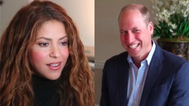 Shakira le hace una invitación al príncipe Guillermo