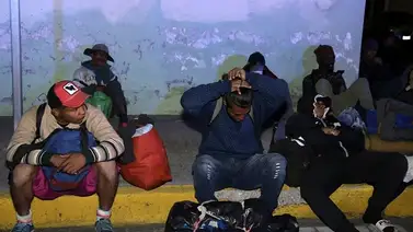 Trasladan a Ciudad de México a venezolanos expulsados en EEUU Trasladan a Ciudad de México a venezolanos expulsados en EEUU