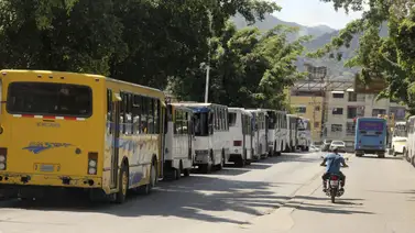 La anarquía reina en el terminal de Guarenas La anarquía reina en el terminal de Guarenas