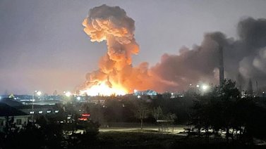 Se intensifica la guerra: Reportan bombardeos en la capital de Ucrania