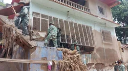 Avanzan trabajos de reconstrucción y evaluación de terreno en Las Tejerías
