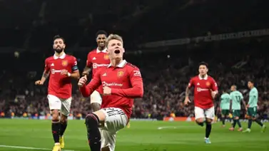 McTominay salva al Manchester United en el añadido McTominay salva al Manchester United en el añadido