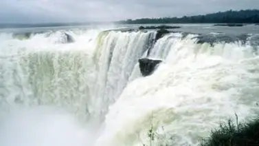 Cataratas del Iguazú registran un aumento mayor al promedio habitual Cataratas del Iguazú registran un aumento mayor al promedio habitual