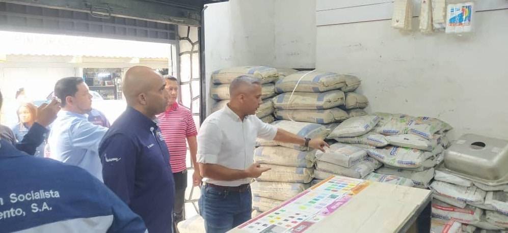 Corporación Socialista del Cemento inspeccionó más de 1.200 ferreterías en todo el país