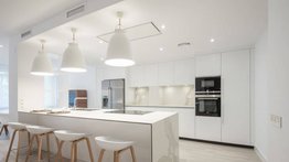 Cómo escoger la lámpara de techo para iluminar la cocina
