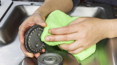 Métodos para limpiar los quemadores de cocina