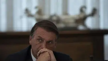 A Bolsonaro le extrañó el cambio de las tendencias en favor de Lula A Bolsonaro le extrañó el cambio de las tendencias en favor de Lula