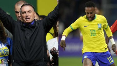 Neymar es victima de criticas por apoyar a Jair Bolsonaro