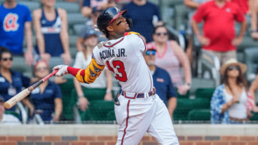 Ronald Acuña Jr reaparece y conecta el batazo clave en la victoria de los Bravos de Atlanta