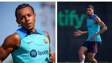 Koundé y Araujo fuera, duras bajas para el FC Barcelona
