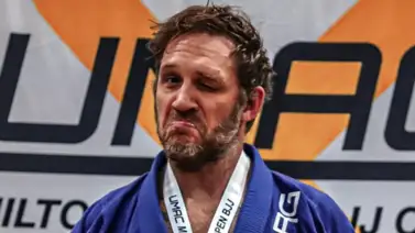 Tom Hardy brilló en torneo de Jiu-Jitsu Tom Hardy brilló en torneo de Jiu-Jitsu