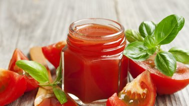 Salsa de tomate casera para acompañar la pasta