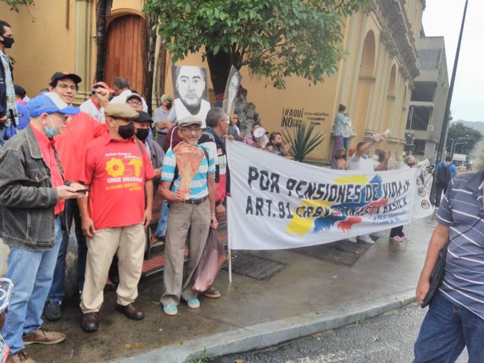 En fotos: Así marchó el gremio de pensionados y jubilados este #22Sep En fotos: Así marchó el gremio de pensionados y jubilados este #22Sep