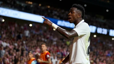 Denuncian cánticos racistas contra Vinicius en el partido con el Atlético de Madrid
