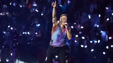 Energía de Coldplay llenó con luces a la noche de Bogotá Energía de Coldplay llenó con luces a la noche de Bogotá