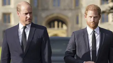 Los nietos de la reina Isabel II velan sus restos mortales Los nietos de la reina Isabel II velan sus restos mortales